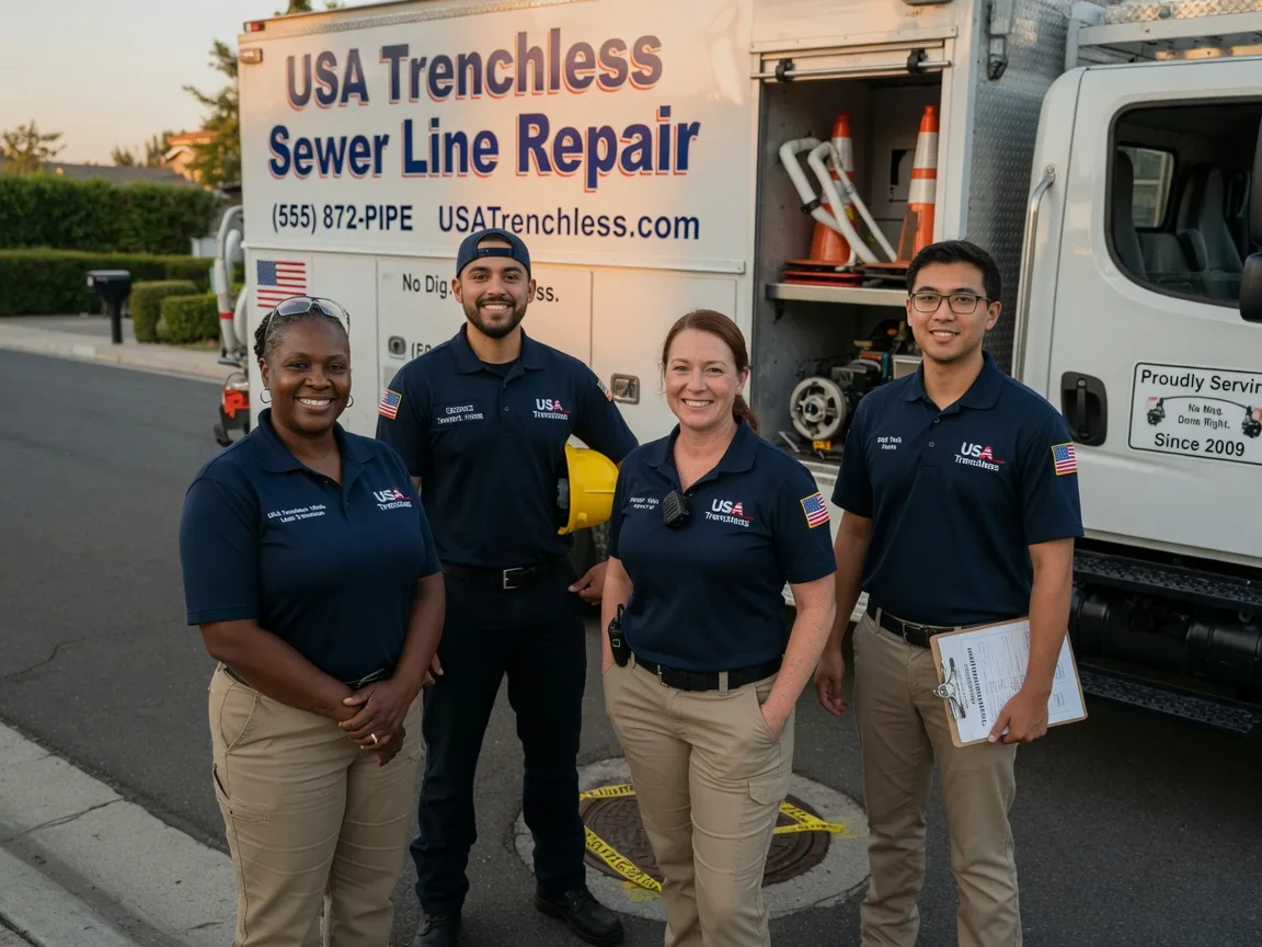 Sewer Line Repair company in Brussels, IL